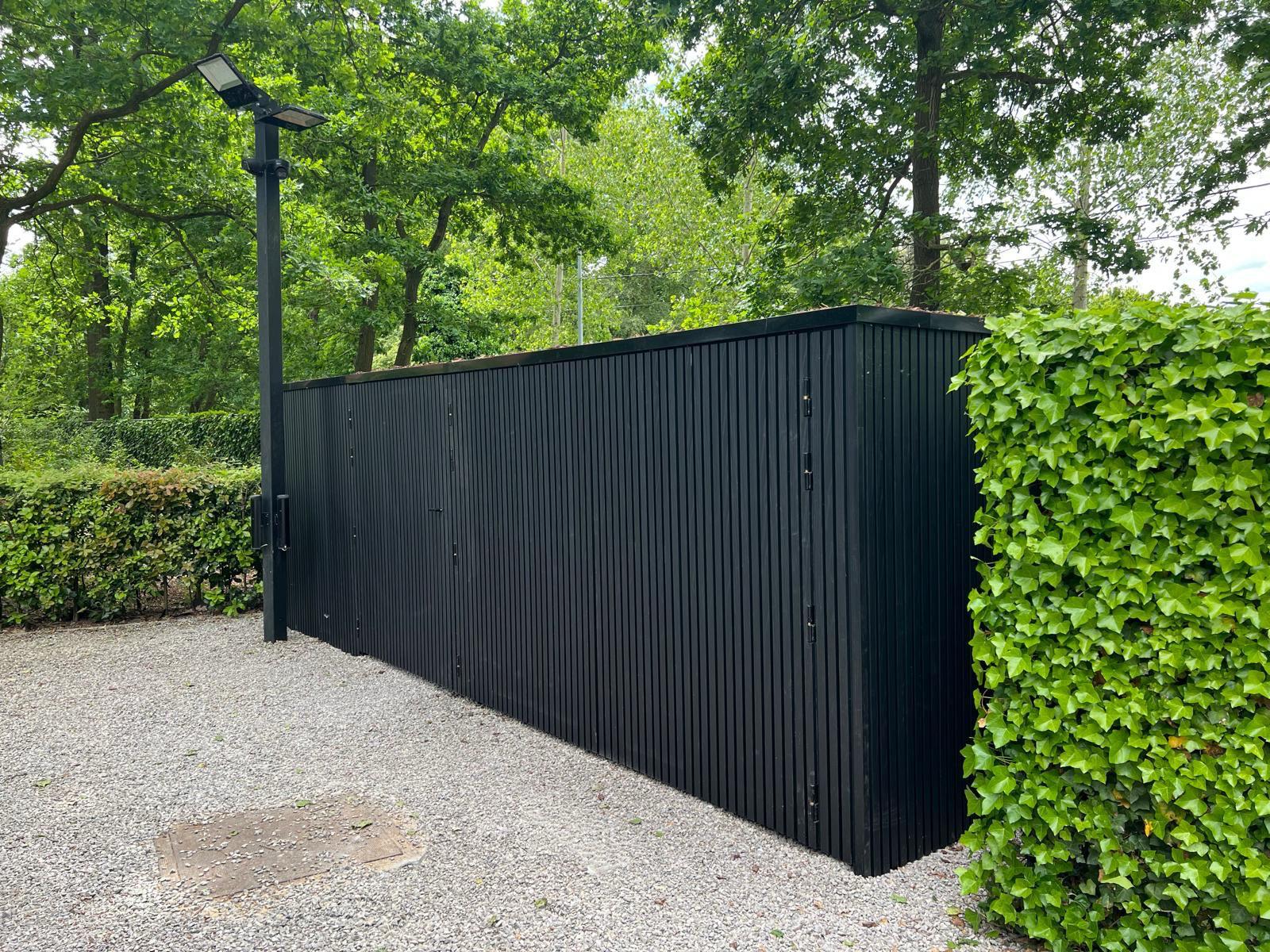 Metalen buitenstructuur